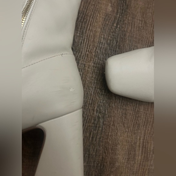 Abercrombie and Fitch “Valerie” 9.5 block hero Y2K vibe vegan leather boots EUC - Picture 3 of 16